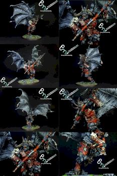 DAEMONS OF CHAOS KHORNE BLOODTHIRSTER by perfectminiaturecom