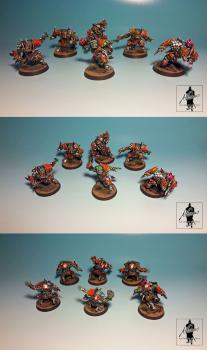 Orc Team Blood Bowl by JAAlfonso