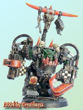 Ork Waaaghboss Gruntbozza by Gruntbozza da Git