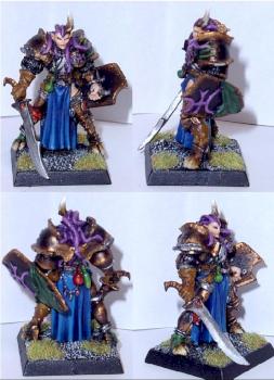 Slaanesh Chaos Champion (Daemonette Conversion) by The Avatar