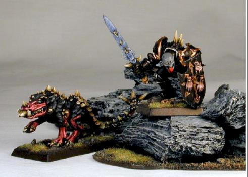 Korgan M'Keth, Lord of Chaos by Cavepainter
