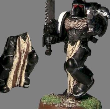 A paladin for my Black Templars by fraggL