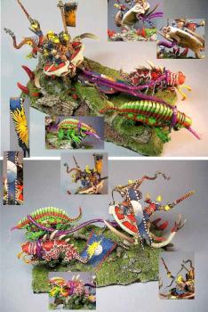 Flying Disc Chariot of Tzeentch by vikotnik
