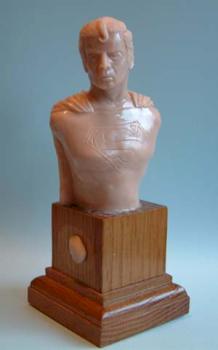 Superman bust by Tidyfiguremaker