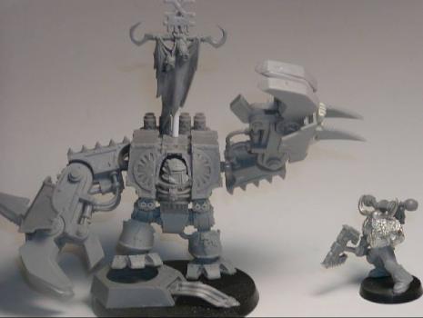 Khorne Dread Conversion by crimslain