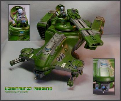 Tau Hammerhead Gunship by rc23