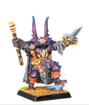 Tzeentchian Warlord (Larger Version) by Dragonsreach
