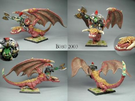 Vouivre + orc by bobolebo