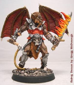 Iron Wind Metals Balrog Demon by brushworker