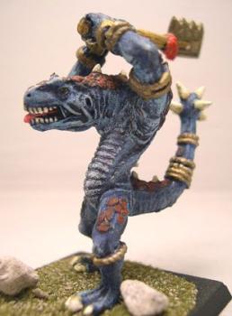 Lizardmen Kroxigor (Old Style) by brushworker
