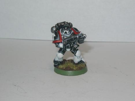 White Panther Space Marine by Frost123
