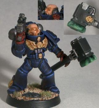 Crimson Fist Vet Sarge by DaWinna