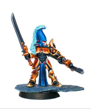 Eldar Exarch (larger version) by Dragonsreach