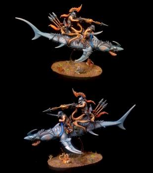 Idoneth Deepkin Akhelian Allopex by vermin`