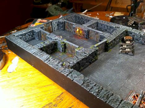 home made prison floor. by nightcrawer666