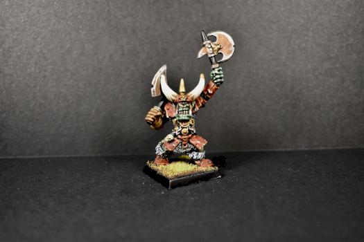 CLASSIC BLACK ORC HERO WARHAMMER by juanlurockerman