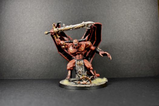 PRINCIPE DEMONIO DE KHORNE WARHAMMER by juanlurockerman