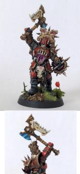 Khorne Bloodbound Warrior by D_Gran