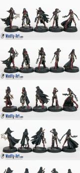 Daughters of the Crucible All Stars Troops by MadFlyArtStudio