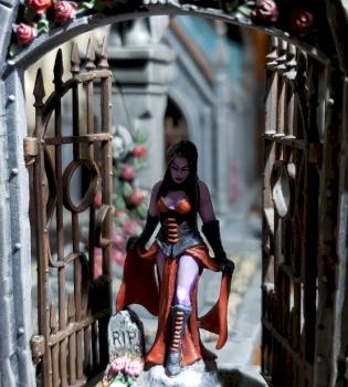 03853: Female Vampire by mikecarrero