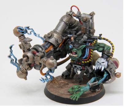 Big Mek - with Shock Attack Gun by Alex_2097