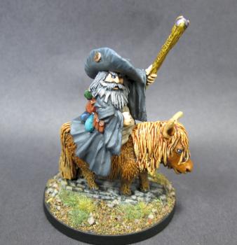 03806: Dwarf Battlemage on Pony by mikecarrero