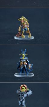 Gob'z'Heroes (Gob'Zombie, Dark'Gob, Gob'Kong, Gob'Croft) by Shi Vral
