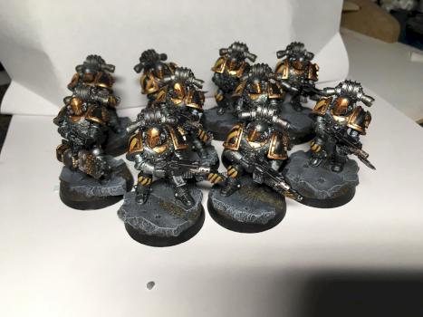 Veteran squad Iron warriors by Hyuna