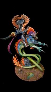 Idoneth Deepkin Volturnos High King of the Deep by vermin`