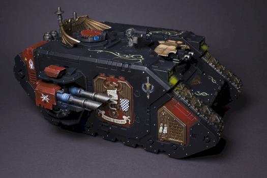 Custodes Land Raider by Shweeble