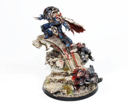 Konrad Curze Primarch of the Night Lords by mediatrade