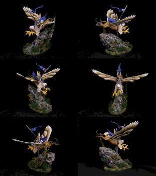 Games Workshop Warhammer High Elf Prince on Griffon by Eclipseddstny