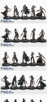 Daughters of the Crucible All Stars Troops by MadFlyArtStudio
