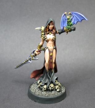 02986: Eldessa, Necromancer by mikecarrero