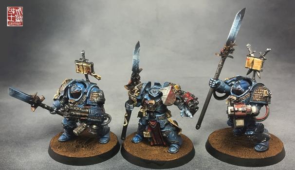 Grey Knights Terminators. by caiman