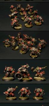 Blood Bowl Orc Team by Stanley