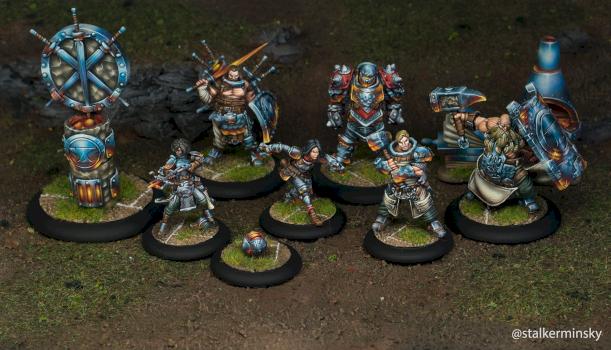 Guild Ball Blacksmith's Guild by stalkerminsky