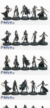 Daughters of the Crucible All Stars Troops by MadFlyArtStudio