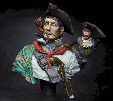 1/10 THE PIRATE Before Sunset Bust by bad12311