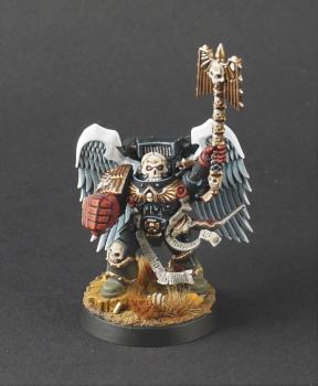 Crimson Fist Chaplain by Lordkroaq