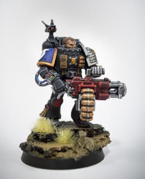Deathwatch Veteran by Cleptomanix