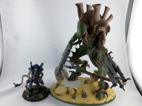 Hirofex Tyranid Knight Titan by Rekrom