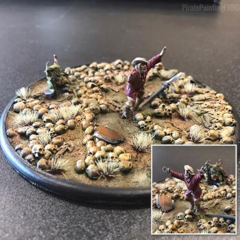 Nurgling Empire Duel Diorama by PiratePaintingFXBG
