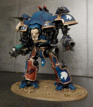 40K Imperial Knight Castellan - House Terryn by P4Painting