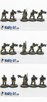Steel Legion Special Weapons Squad 1 by MadFlyArtStudio