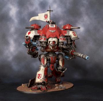 Imperial Knight Castellan - Ozymandias - House Porter by mankindben