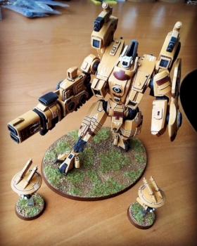 Armadura de combate XV104 by juanlurockerman