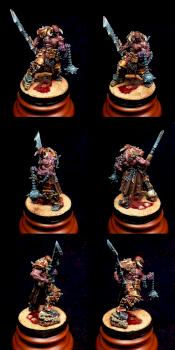 Khorne Slaughterpriest by Ardhir