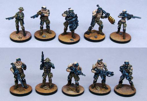 USAriadna Infinity Grunts by KujoPainting