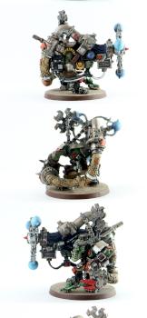 Orks Big Mek with Shokk Attack Gun by belgun